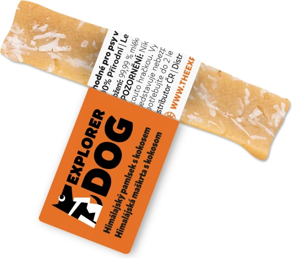 Explorer Dog Himalaya kaaskauwstick met kokos, maat S