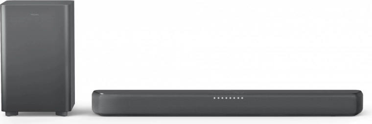PHILIPS soundbar 2.1 met draadloze subwoofer