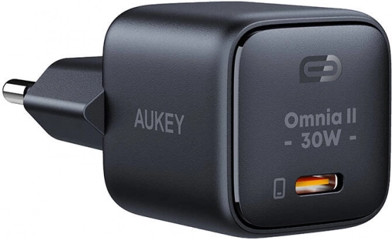 Aukey Omnia II Mini USB‑C oplader 30 W met Power Delivery