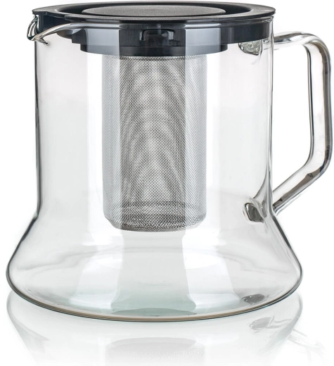 Glazen theepot met zeef 1,8 l