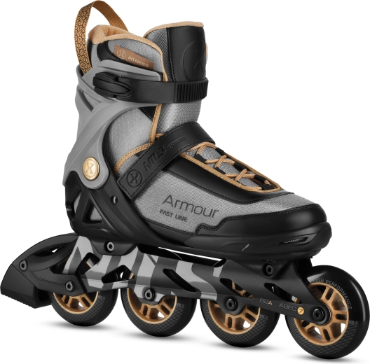 Inline skates NILS Extreme Armour grijs – 38