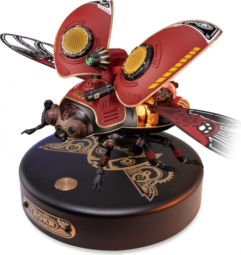 RoboTime mechanische bouwset verkenningskever met LED-verlichting