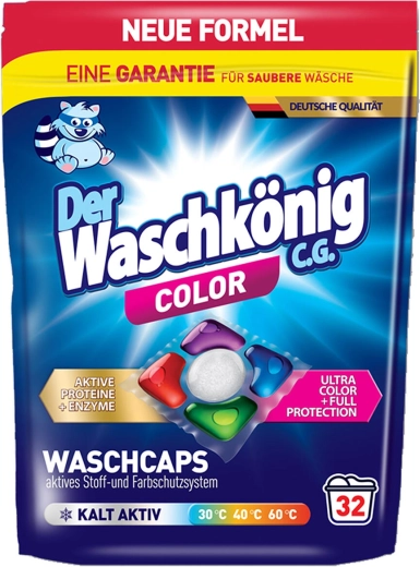 WASCHKÖNIG Color wascapsules 32 doses