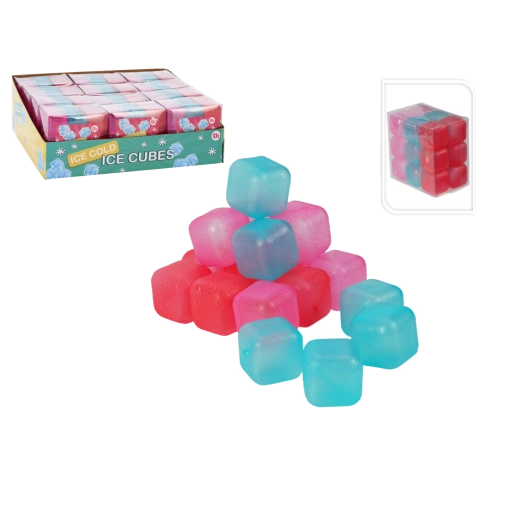 Set van herbruikbare koelblokjes voor dranken, 18 stuks