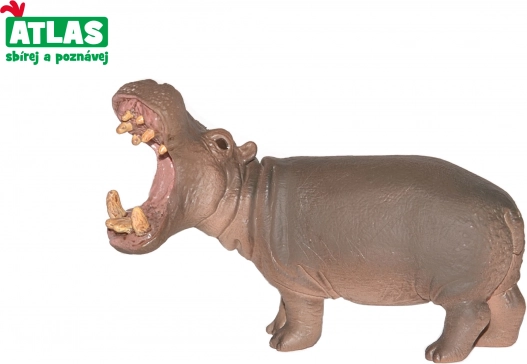Speelfiguur nijlpaard 10 cm