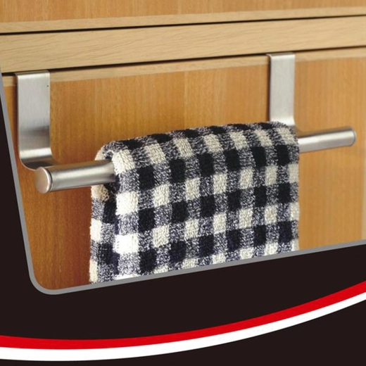 Hangende RVS handdoekhouder 23,5 × 8 × 6 cm