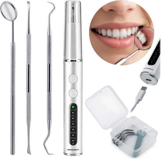 Ultrasone tandsteenverwijderaar met 4 standen en LED BERDSEN BD-251