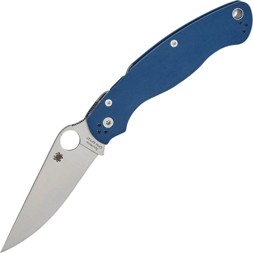 Spyderco Military 2 kobaltblauwe inklapbare zakmes