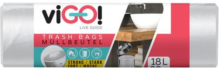 Vuilniszakken 18 l VIGO, 30 stuks
