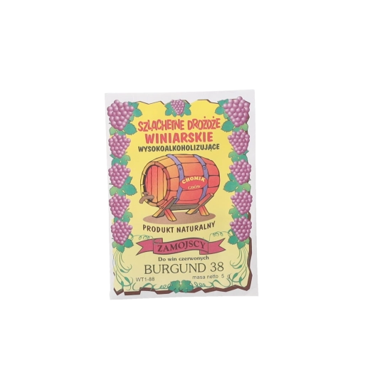 Wijnmakersgist Burgund voor rode wijn