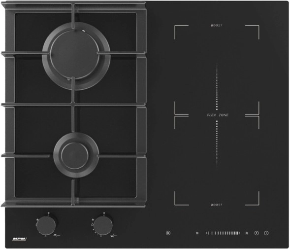 Gas‑inductiekookplaat MPM