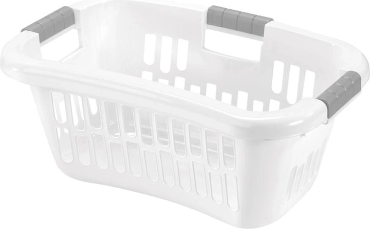 Plastic wasmand voor schoon wasgoed HEIDRUN 58 × 39 × 25 cm