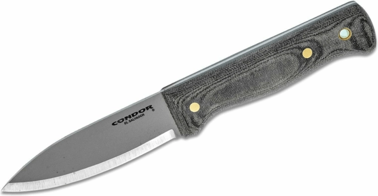 Condor Bushlore – outdoor mes 10,5 cm, Micarta, leren schede