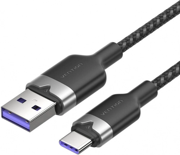 USB-kabel USB‑A naar USB‑C 2 m 100W 6A Vention