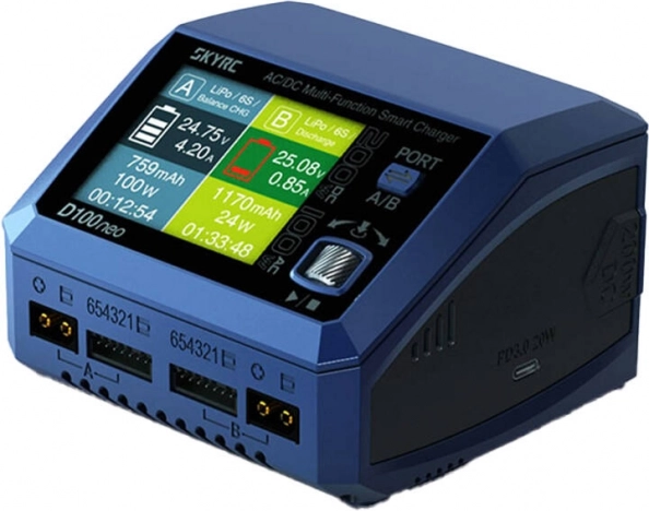 Dual intelligente lader SKYRC D100neo 200 W