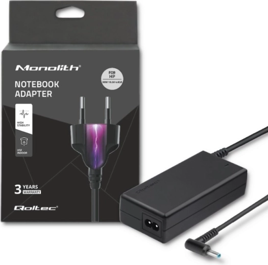 Netadapter voor HP/Compaq 90 W 19,5 V 4,62 A (connector 4,5 × 3,0 mm met pin)