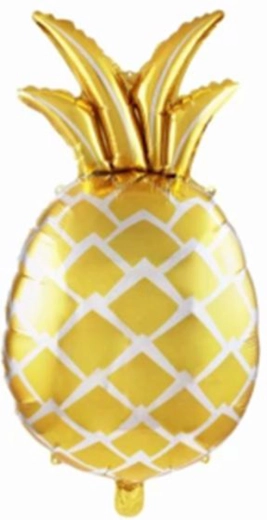 Folieballon Toro ananas 80 cm