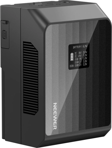 Neewer V-mount batterij 6800 mAh 14,5 V 99 Wh met snelladen PD 100 W