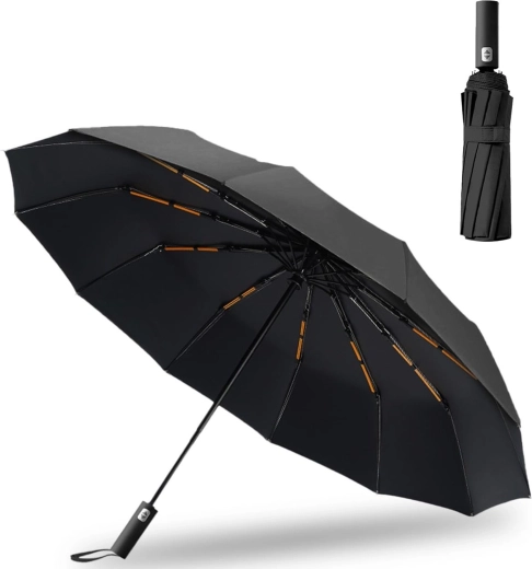 Automatische opvouwbare paraplu Renew Force met UV-bescherming, 105 cm