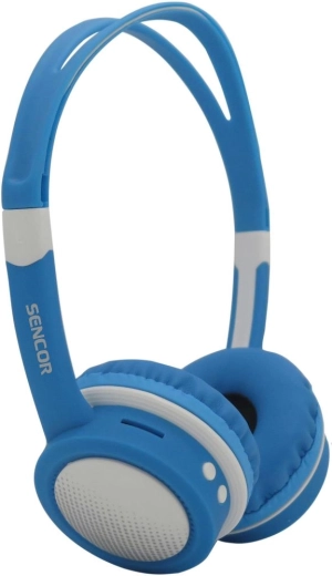 SENCOR kinderhoofdtelefoon SEP 702BT draadloos, blauw-wit