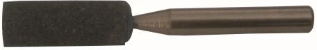 Cilindrisch slijpsteen 10 × 25 mm met schacht 6 mm, korrel 100, hardheid L, structuur 8