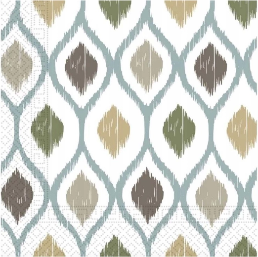 Servetten Boho, 3-laags, 33 × 33 cm