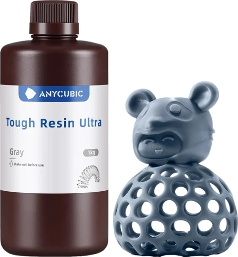 Anycubic Tough Resin Ultra grijs - 1 kg
