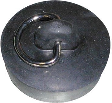 Gekleurde afvoerstop 46 mm met metalen oog