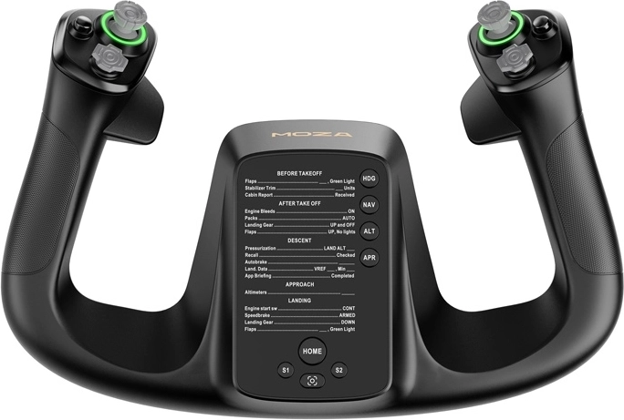 Moza Racing MFY Yoke AS012 luchtvaartstuur voor PC