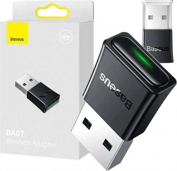 Draadloze USB-adapter Baseus zwart