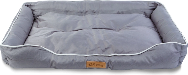 Grijze hondenmand 87 × 59 × 13 cm