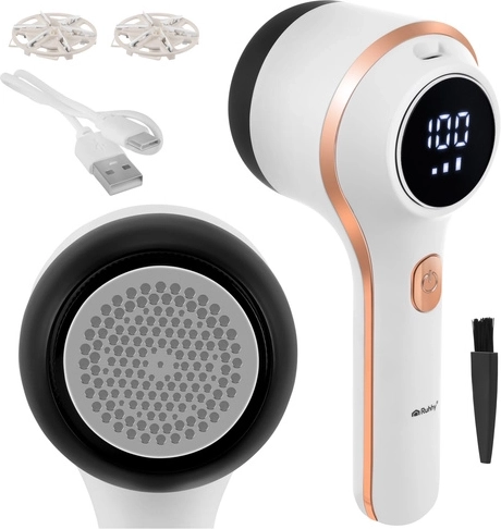 Draadloze pluizenverwijderaar RUHHY met LCD, 6 messen en USB‑C