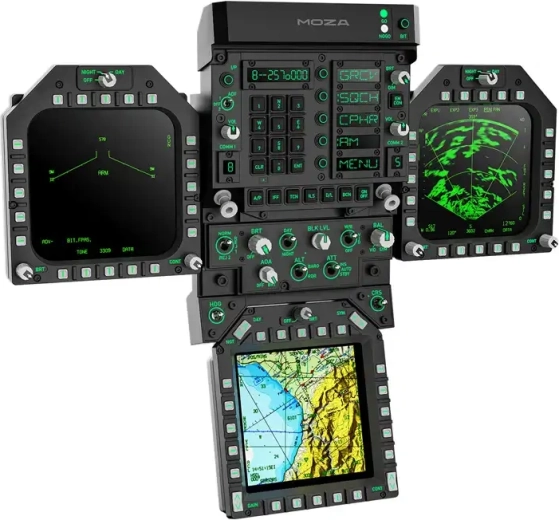 Modulaire set luchtvaartpanelen MOZA Racing FMP18
