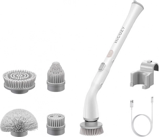 Elektrische reinigingsborstel HICOZY met telescopische steel