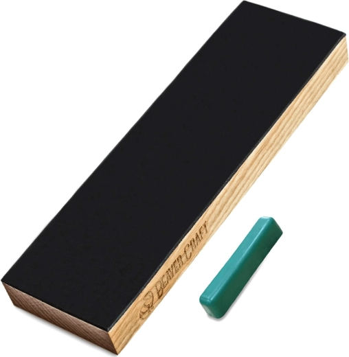 Beavercraft lederen slijppalet met één zijde en polijstpasta P01