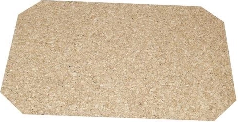 Rechthoekige kurk-placemats 29 × 19 cm, set van 6 stuks