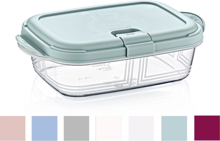 Voedselcontainer 1,1 l met push-up deksel HOBBY LIFE