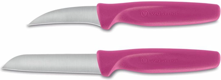 Wüsthof groentemessenset, 2 stuks, roze