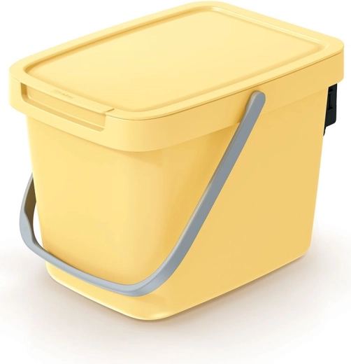 Afvalbak Systema Q Collect 6 l lichtgeel