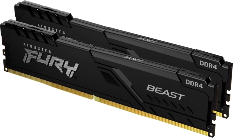 Werkgeheugen Kingston FURY Beast DDR4 32 GB (2×16 GB) 3600 MHz CL18