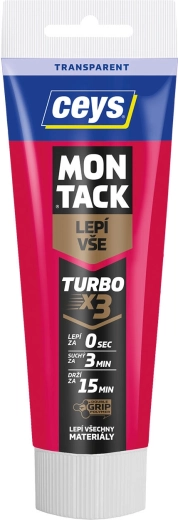 Ceys Montack Turbo transparante montagelijm 125 ml