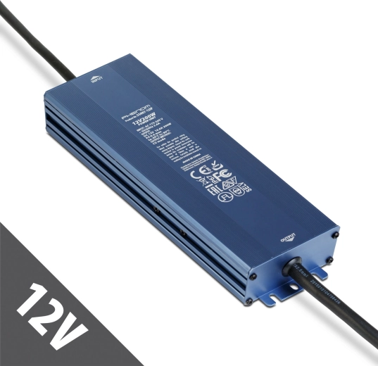 Gestabiliseerde schakelende voeding 12 V DC 200 W IP67