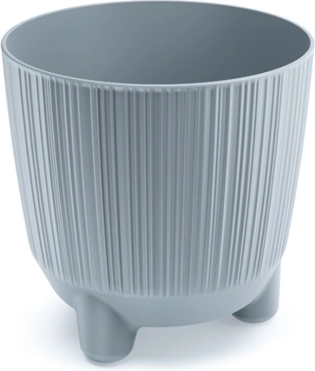 Bloempot met pootjes RYFO N 14,5 cm lichtgrijs