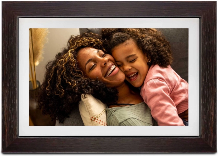 Digitale fotolijst Wi‑Fi LED 10,1″ met touch‑display