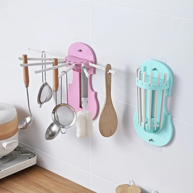 Haak voor het ophangen van keukengerei - roze