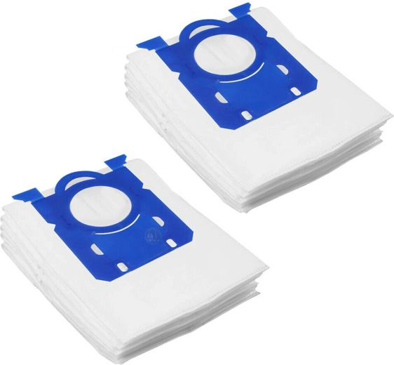 Set van 12 stofzuigerzakken voor Electrolux en Philips met filter