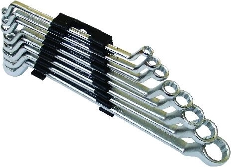 Set gebogen ring-steeksleutels FESTA 6–22 mm, 8-delig