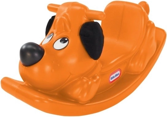 Schommelhond oranje LITTLE TIKES Rockin' Puppy