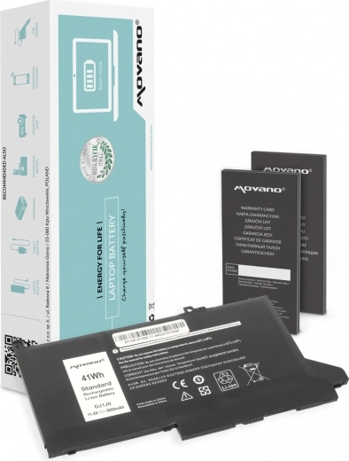 Movano MYJ96-batterij voor Dell Latitude E7390/E7490 (Li-Ion) - 1 stuk