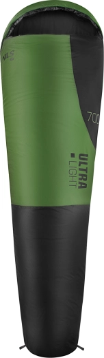 Ultralichte slaapzak NILS Camp zwart/groen